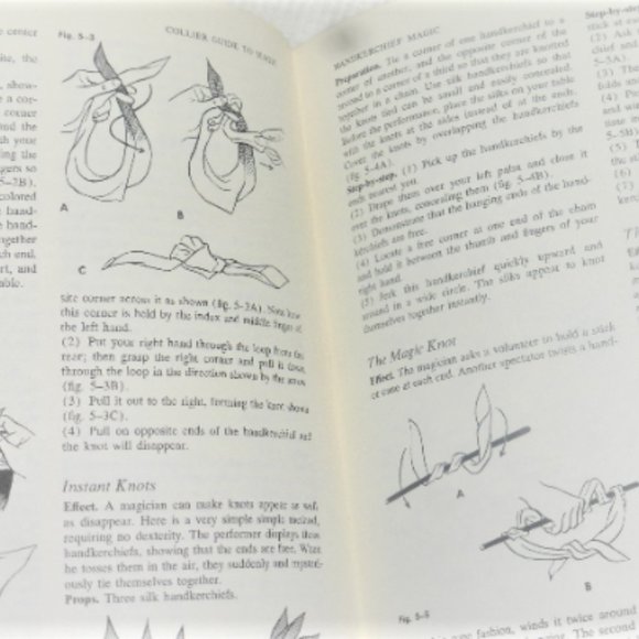 1963 1st Edi. Collier Quick Easy GUIDE to MAGIC Hal Vermes Magic Tricks Houdini - Picture 9 of 10